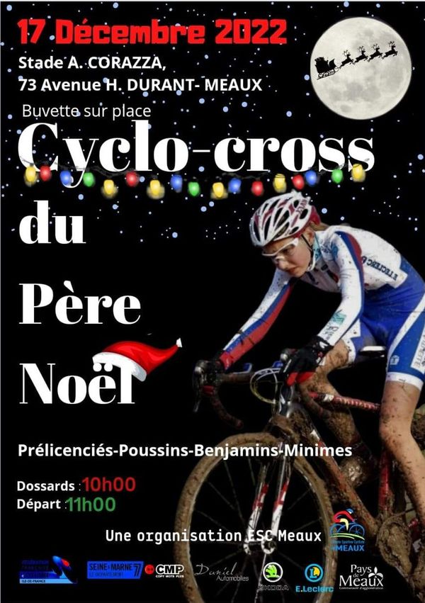 course cyclo-cross Meaux 17 décembre