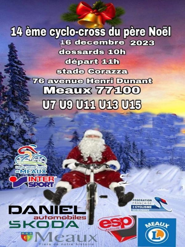 Course CYCLO CROSS Meaux 16 décembre