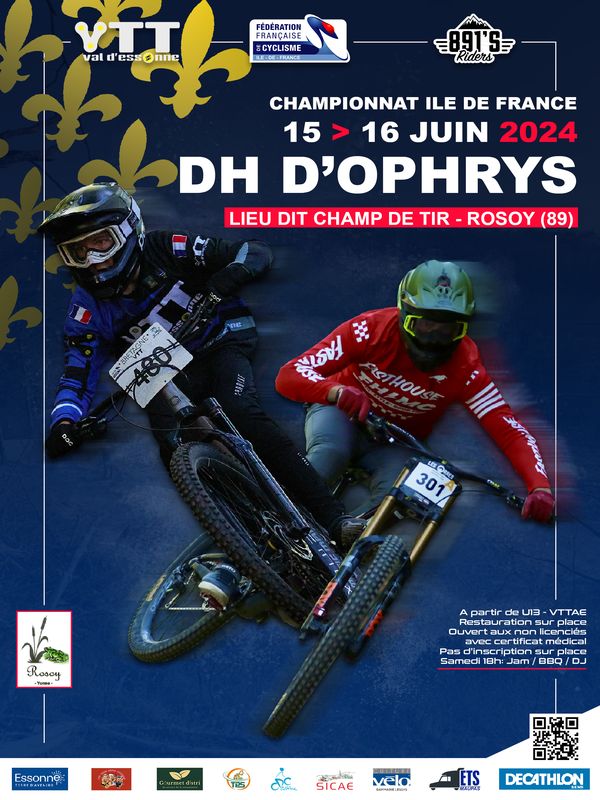 Course VTT DHI Ophrys 15-16 juin