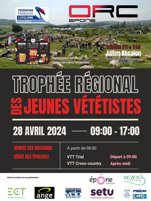 Course VTT Epone 28 avril