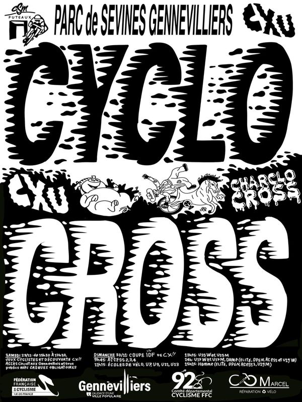Affiche Cyclo-cross