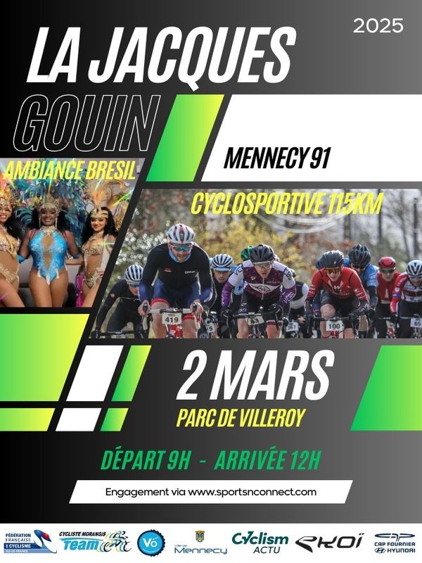 Course CYCLOSPORTIVE Mennecy 2 mars