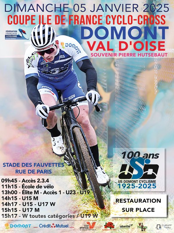 Course CYCLO CROSS Domont 5 janvier