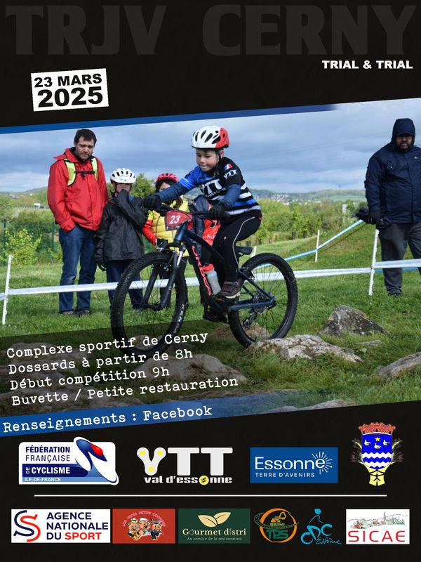 Course VTT Cerny 23 mars