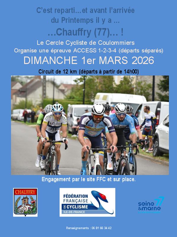 course ROUTE Chauffry 2026-03-01