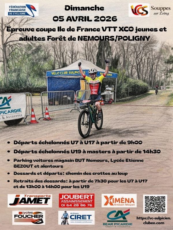course VTT nemours2 2026-04-05