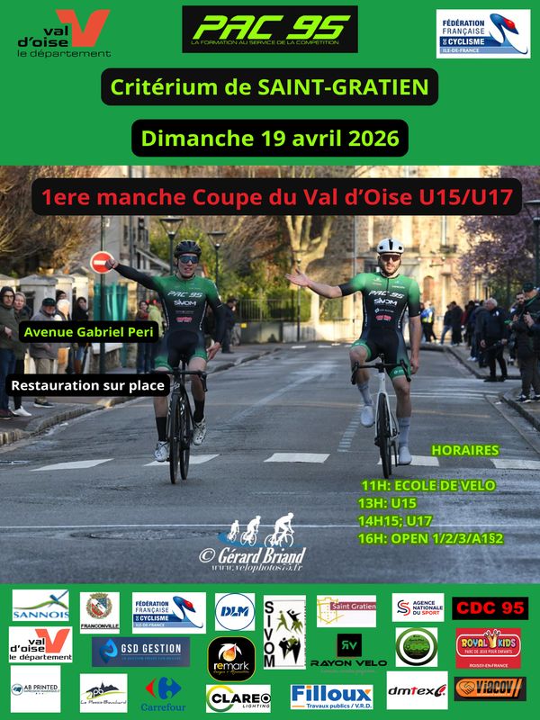 course route saint-gratien 2026-04-19