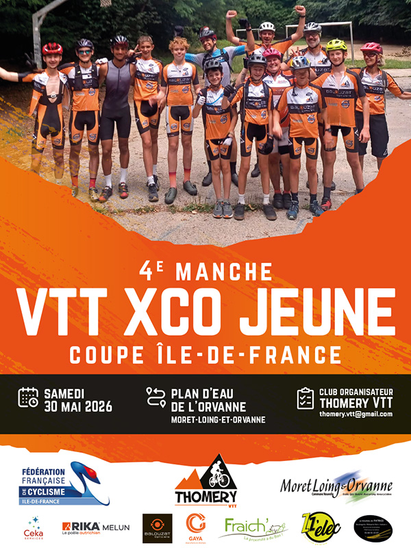 course VTT Thomery 2026-05-30