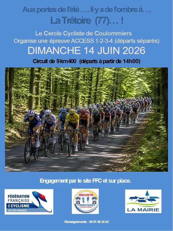 course ROUTE la trétoire 2026-06-14