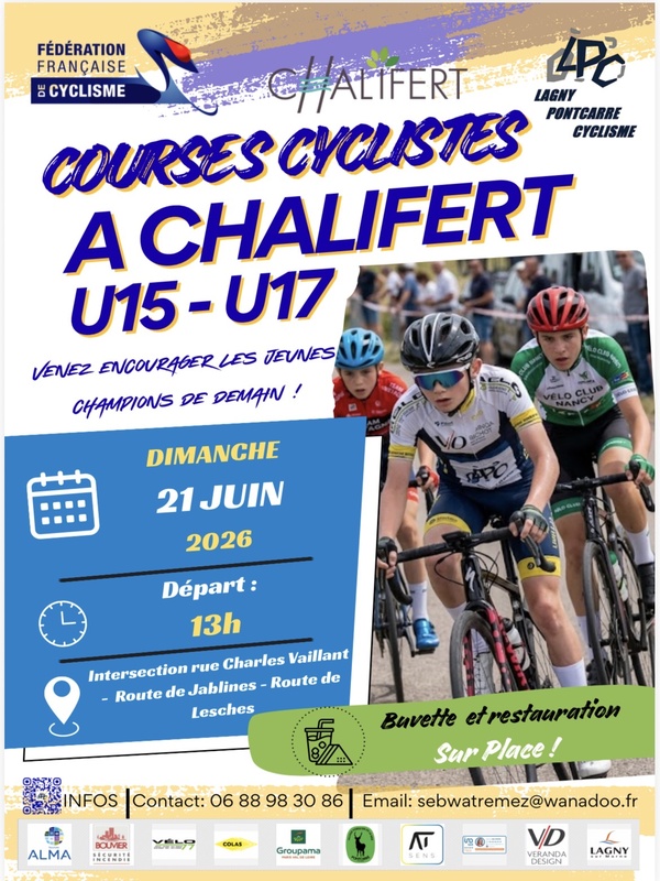 course ROUTE CHALIFERT 2026-06-21