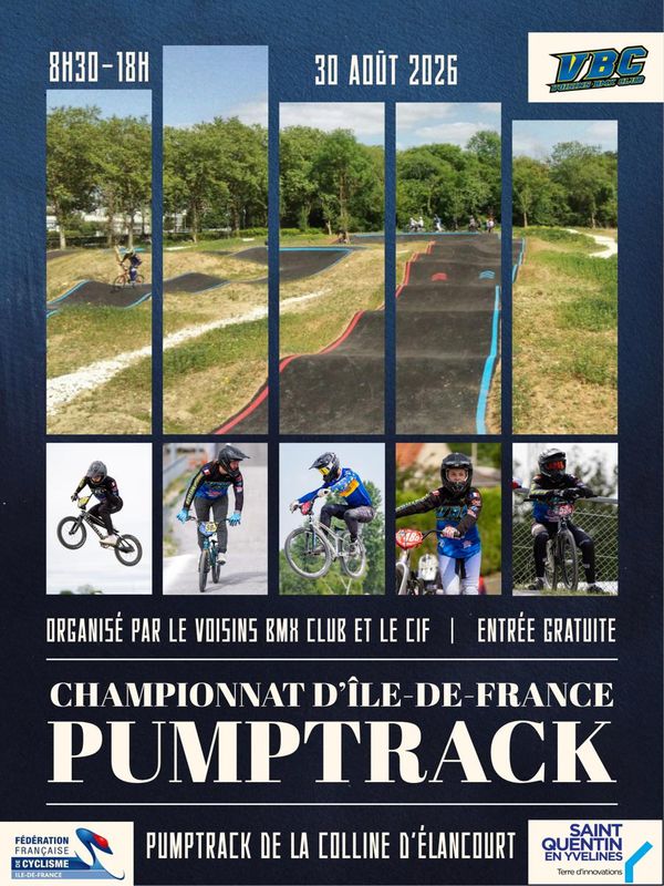 course PUMPTRACK colline d'élancourt 2026-08-30